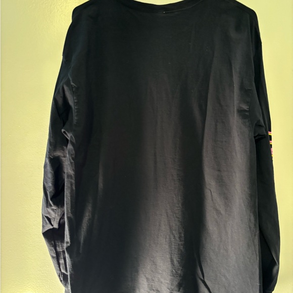 Naruto Shippudem Mens Black long sleeve tshirt.  Size Large - Picture 5 of 6